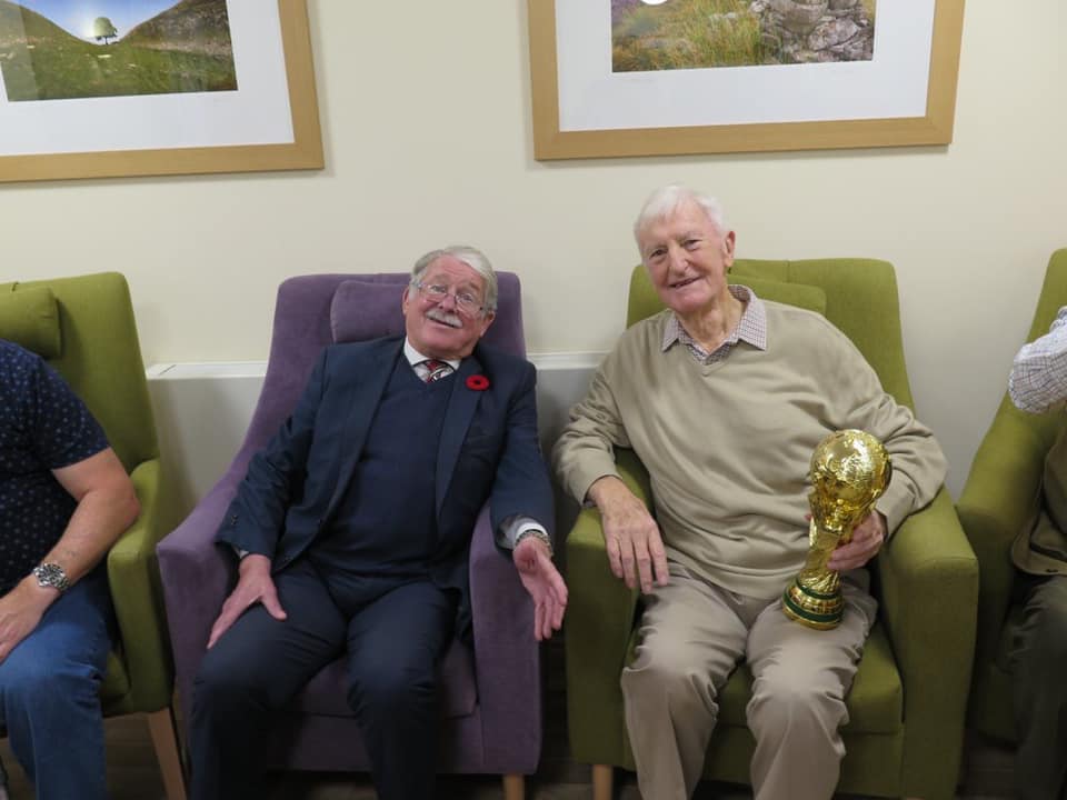 Fans Museum visits St Cuthbert’s Hospice