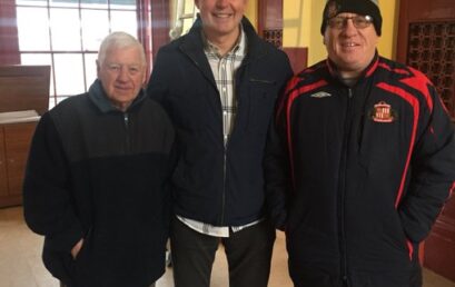 Lee Howey Visits Fans Museum