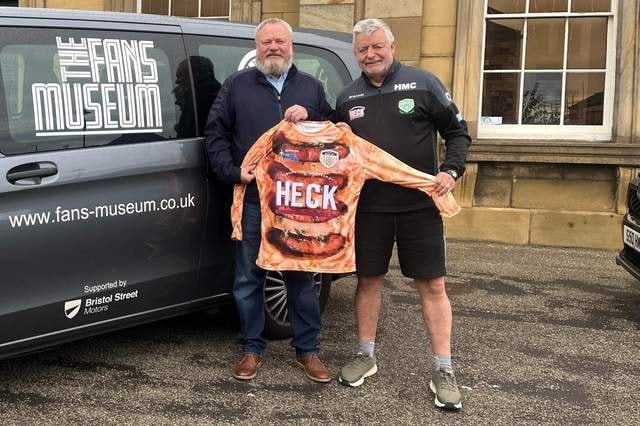 Bedale Martyn Coombs Donates Heck Strip to Fans Museum