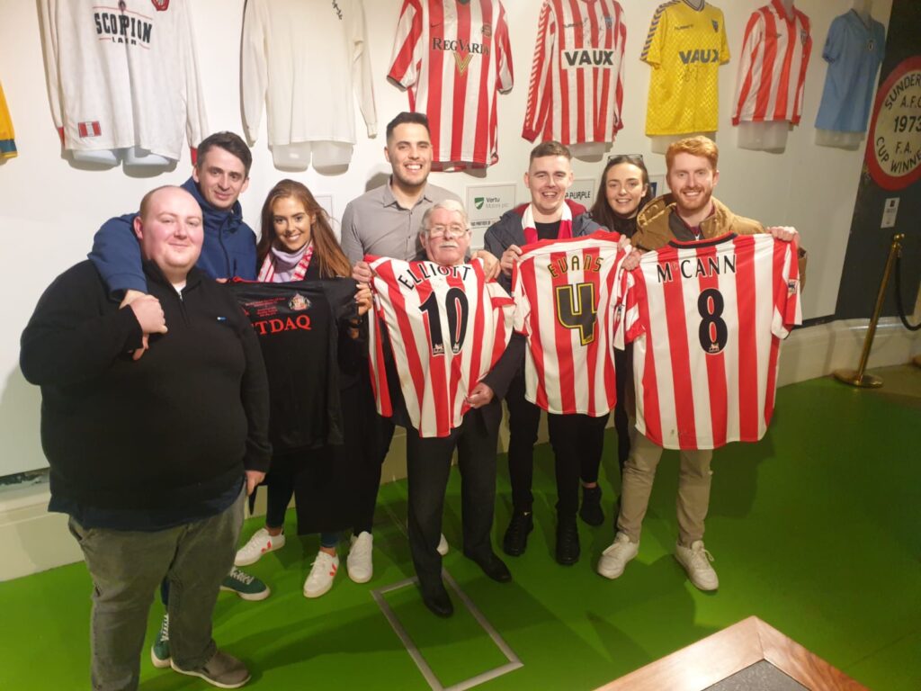 Irish Black Cats visits Fans Museum and Bobby Kerr