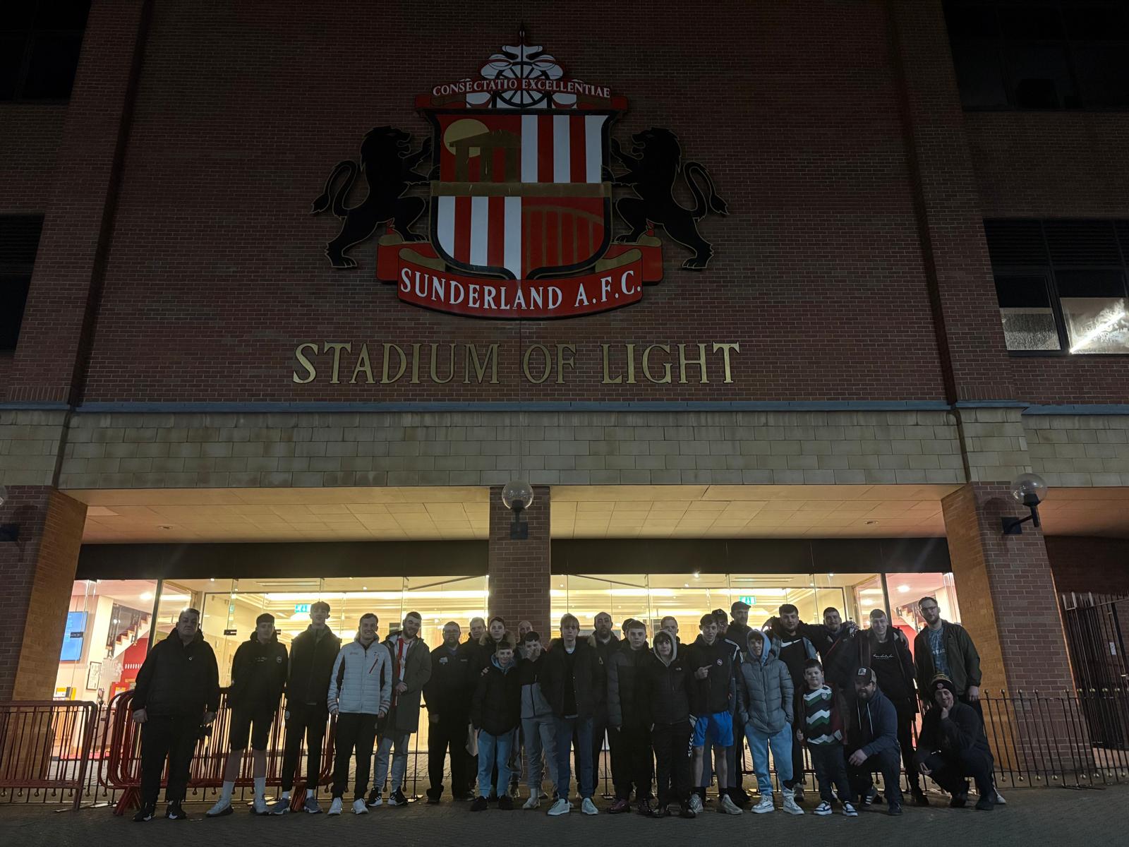 Fans Hub on the Stadium Of Light Tour!