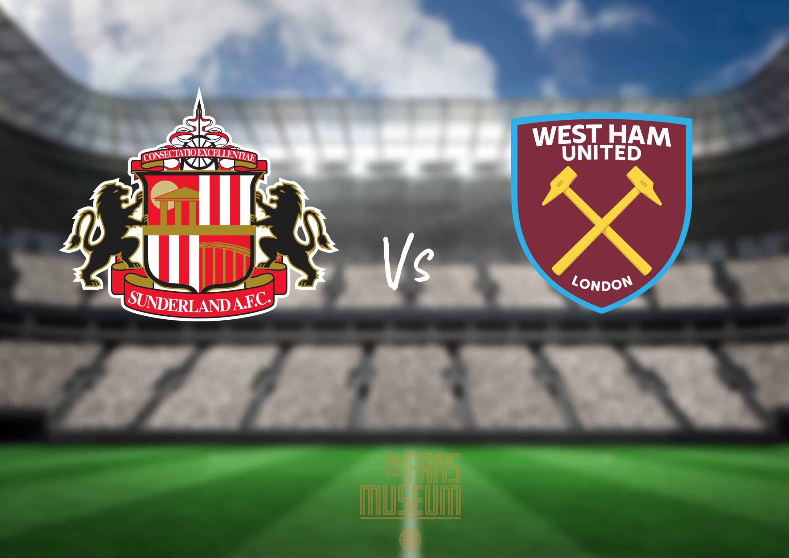 SAFC v West Ham at Fans Museum