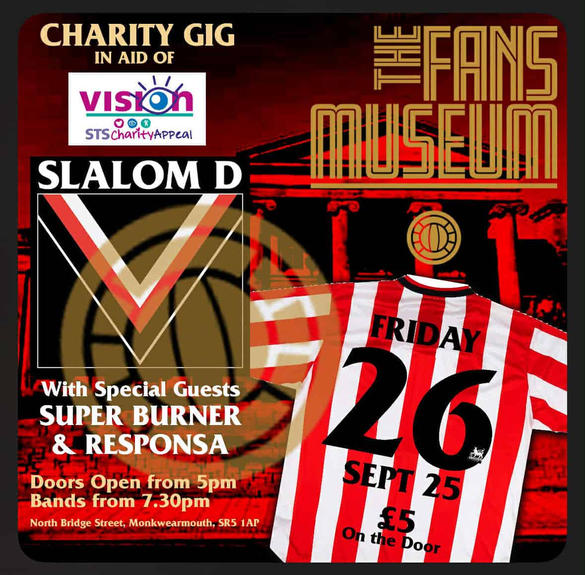 Charity Gig Vision STS