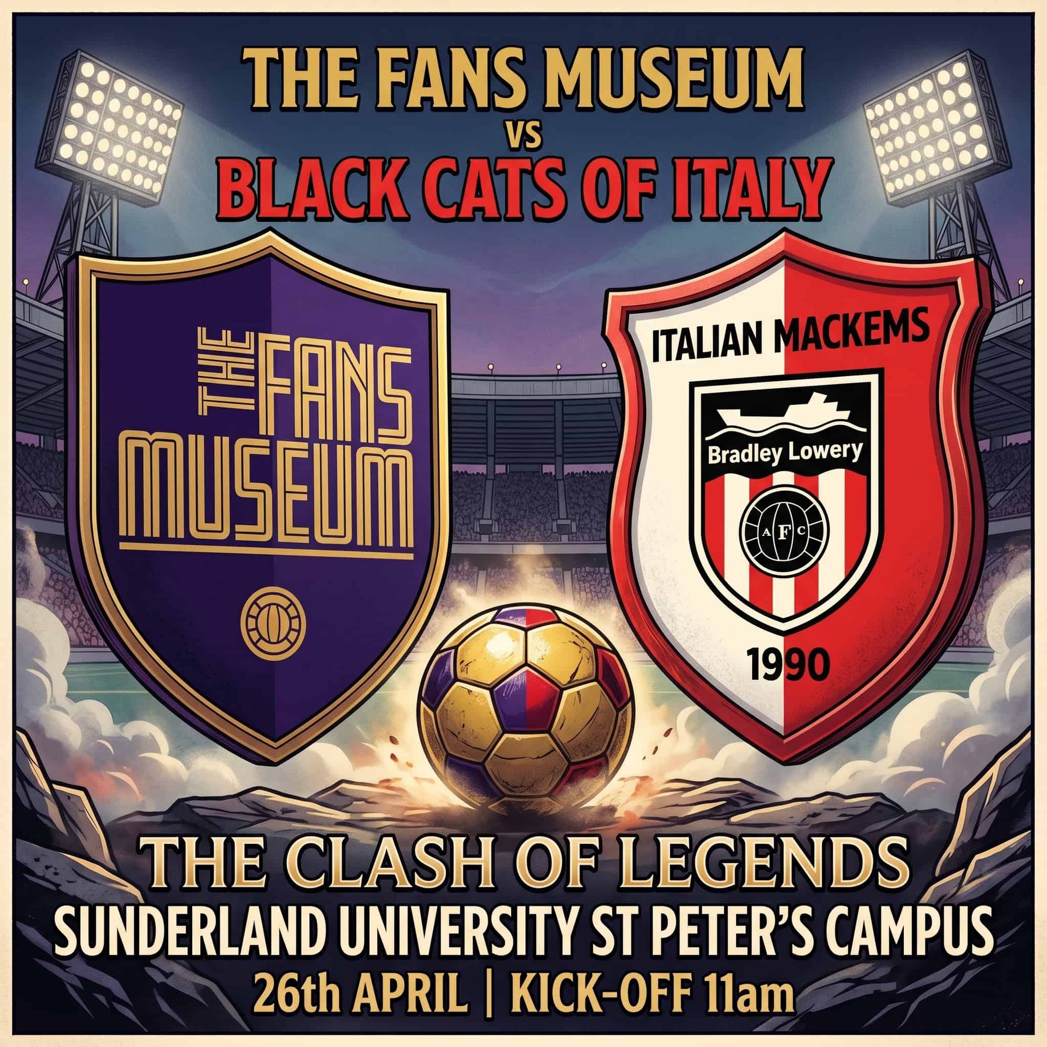 Fans Museum vs Black Cats of Italy