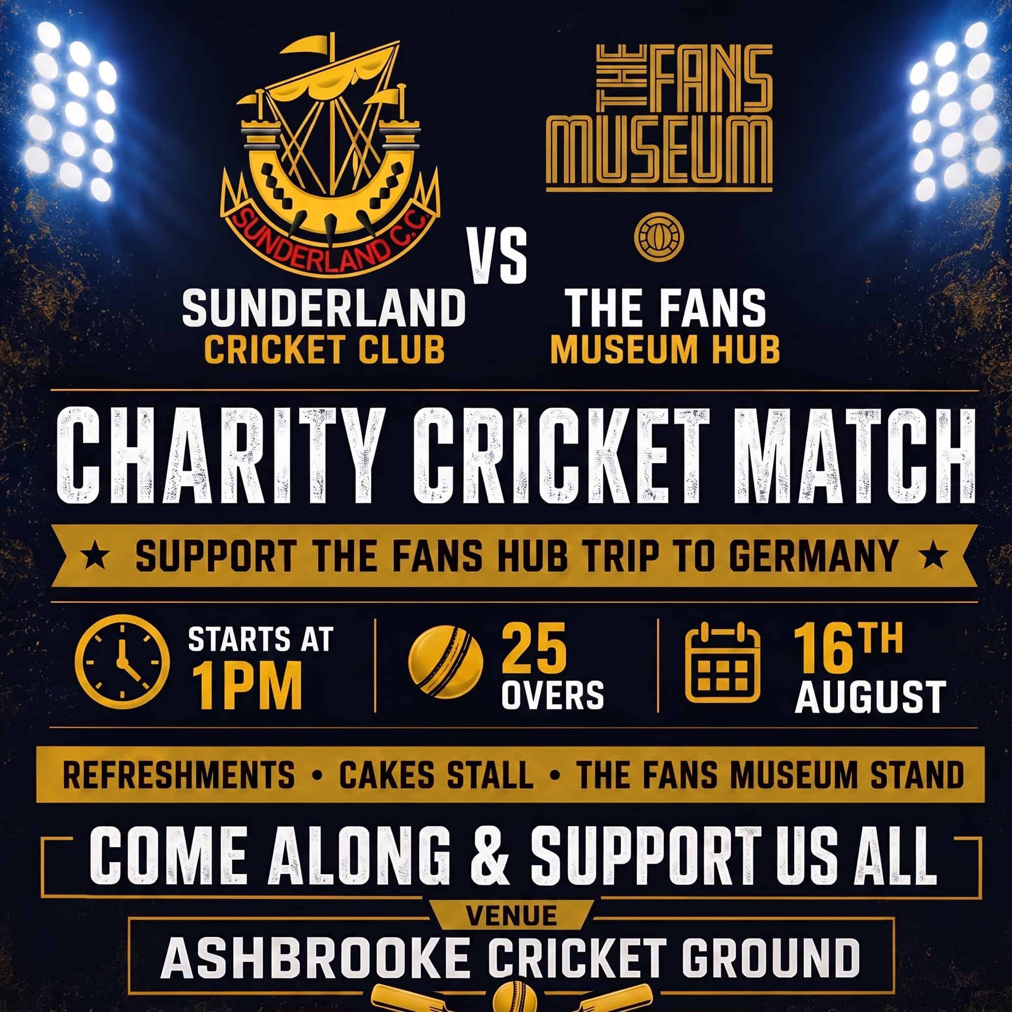 Fans Hub vs Sunderland Cricket Club